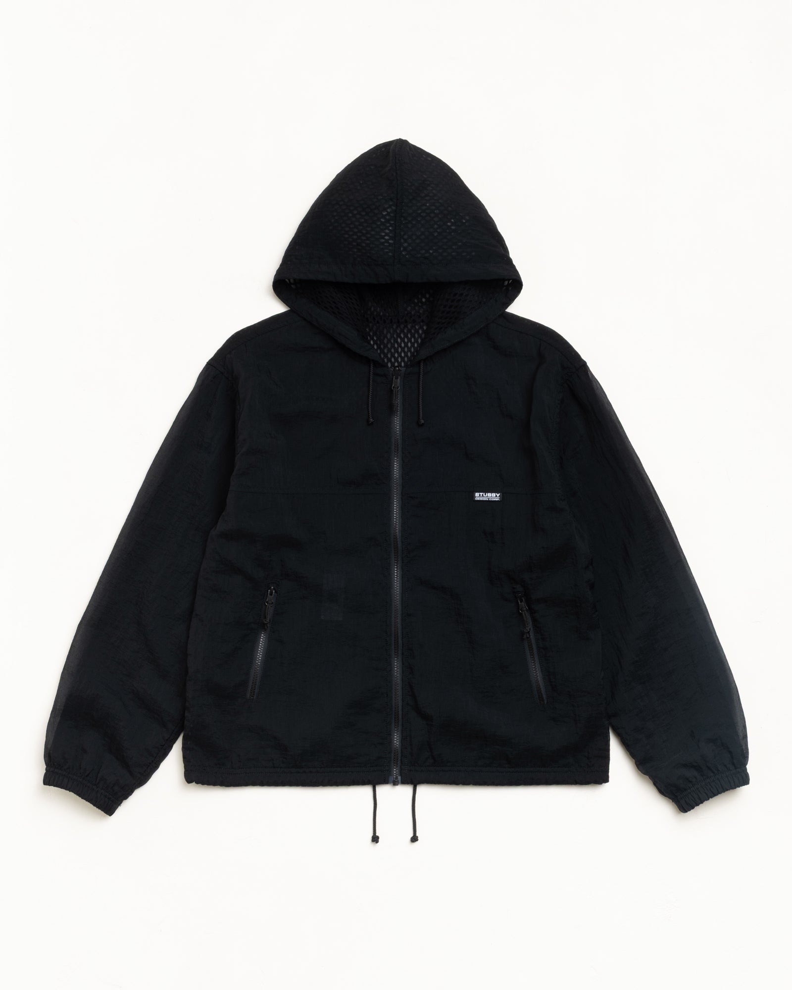 LAYERED MESH HOODED JACKET - Image 6