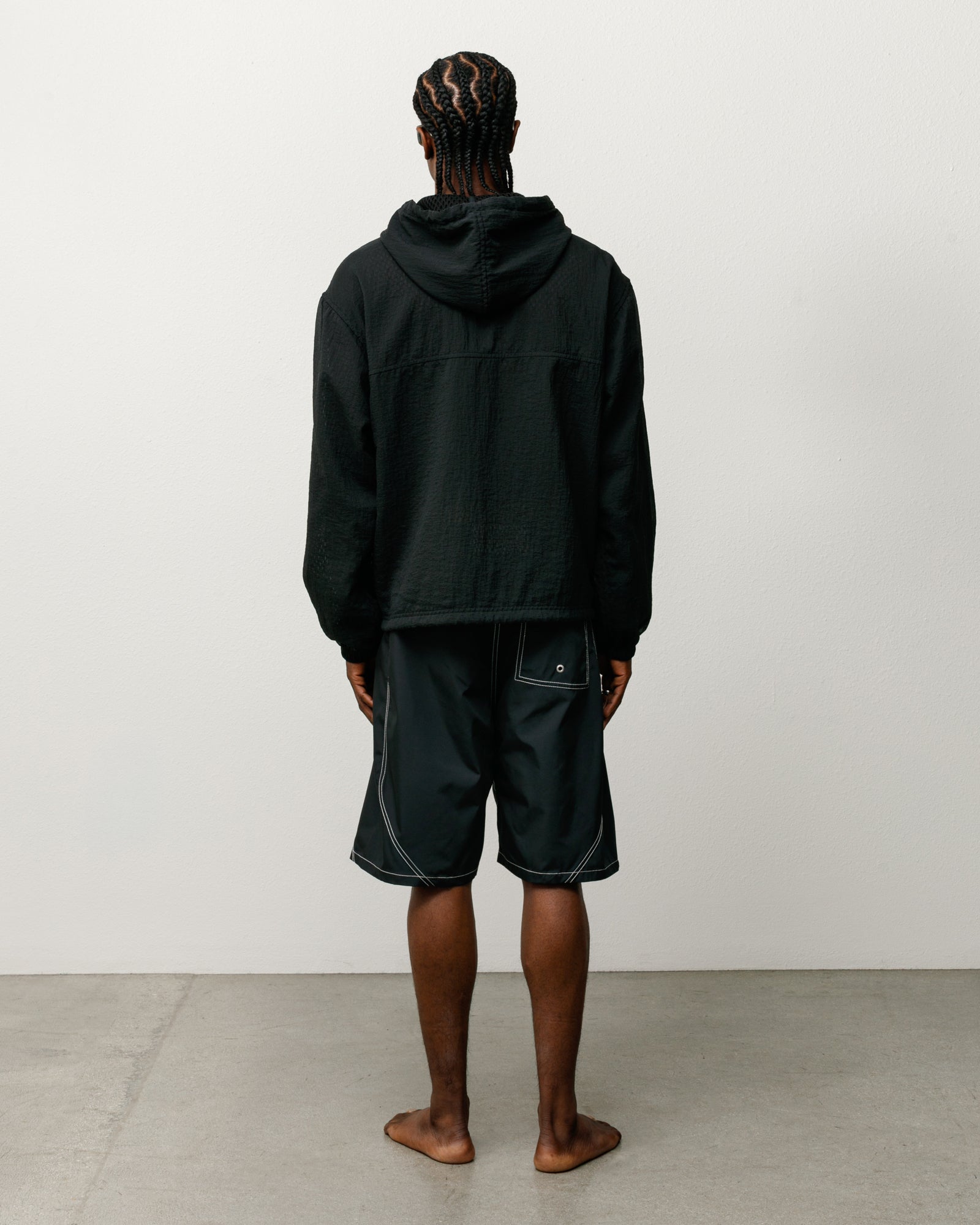 LAYERED MESH HOODED JACKET - Image 4