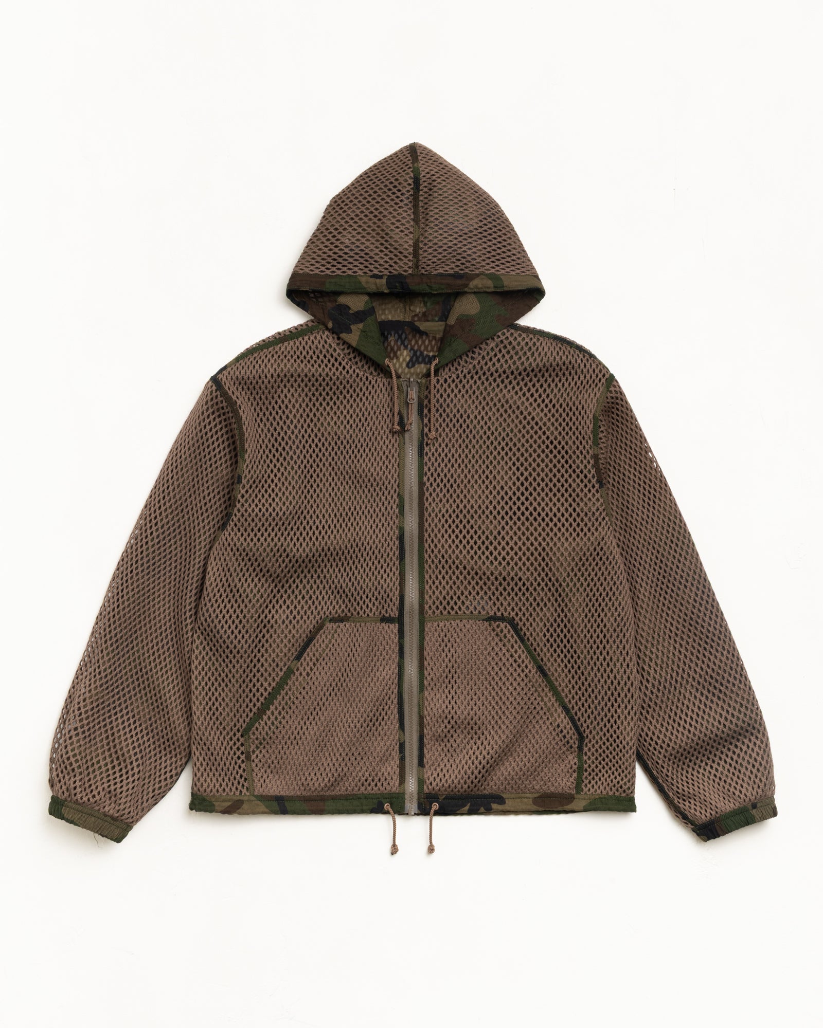 LAYERED MESH HOODED JACKET - Image 9