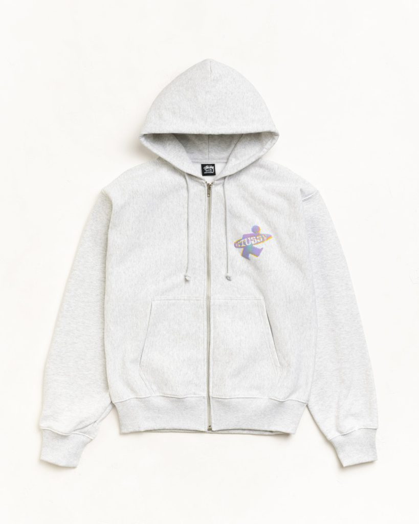 DOT SURF PUFF PRINT ZIP HOODIE