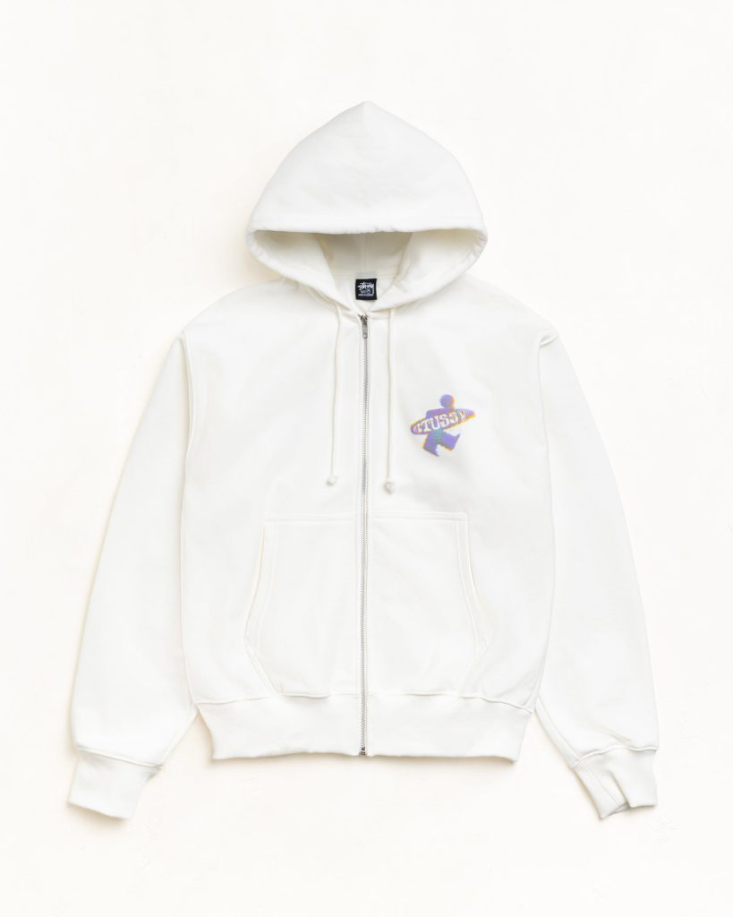 DOT SURF PUFF PRINT ZIP HOODIE